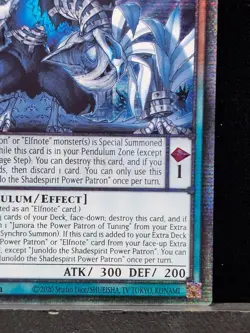 Yu-Gi-Oh! Starlight Rare - Junoldo The Shadespirit Power Patron - BLZD-EN013 NM - Image 4