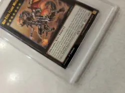 YUGIOH - Red Eyes Flare Metal Dragon CORE-EN054 1st Ed Ultimate Rare PSA 8 NM-MT - Image 3