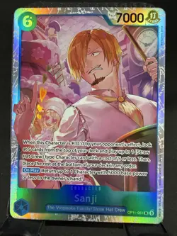 One Piece A Fist of Divine Speed #OP11-051 Sanji - Image 1