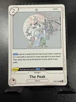 One Piece Extra Booster: Anime 25th Collection #EB02-008 The Peak Rare - Image 1