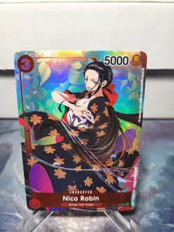 Nico Robin Gift Collection 2023 ST01-008 NM One Piece Promo Pack Fresh - Image 1