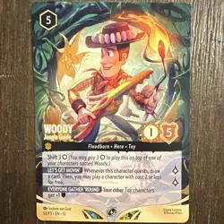 Ravensburger Disney Lorcana TCG Woody - Jungle Guide 53/P3 Promo Non-Foil - Image 1