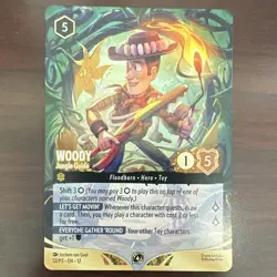 Ravensburger Disney Lorcana TCG Woody - Jungle Guide 53/P3 Non-Foil Emerald EN - Image 1