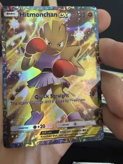 Hitmonchan Ex Pokemon Pocket Card TCG Display - Image 2