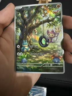 Aipom Munchlax Oddish Pokemon Card DISPLAY ART CARD - Image 2