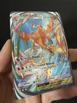 Charizard Ex Pokemon Pocket Card TCG DISPLAY ART CARD - Image 2