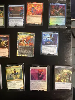 Spider-Man MTG 280 Card Lot Including Prerelease Norman Osborn - Image 2