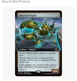 Lifecraft Engine (Extended Art) Buy-A-Box Promos Foil - Image 1