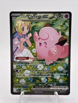 Lillie's Clefairy Ex Pokemon Journey Together SIR 184/159 - Image 1