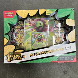 Pokemon TCG - Mega Evolution Ascended Heroes Mega Meganium ex Box Sealed - Image 1