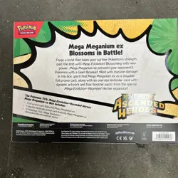 Pokemon TCG - Mega Evolution Ascended Heroes Mega Meganium ex Box Sealed - Image 2