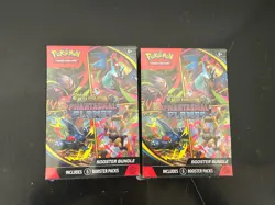 Pokemon TCG Phantasmal Flames Booster Bundle Sealed x2 (Lot of 2) - Image 1