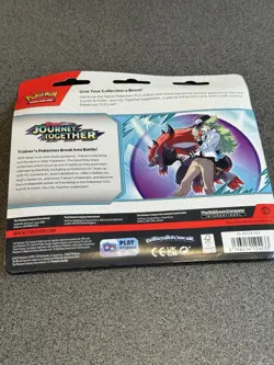 Journey Together 3 Pack Blister (Sealed) Scrafty - Pokemon TCG - Image 4
