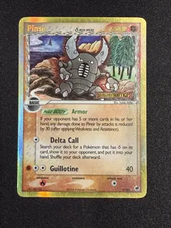 Pinsir (Delta Species) 9/101 Dragon Frontiers Reverse Holo English - Image 2