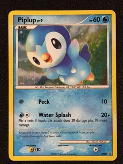 The Pokemon Company Piplup DP03 Diamond & Pearl Promo Holo English 2007 60 HP - Image 2