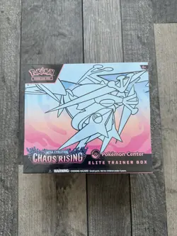 Pokemon TCG Chaos Rising Pokemon Center PC ETB Elite Trainer Box NEW ✅ in hand - Image 1