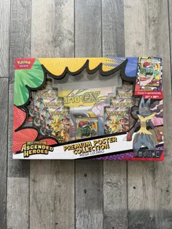 Pokemon TCG Ascended Heroes Premium Poster Collection Mega Lucario Brand New ✅ - Image 1