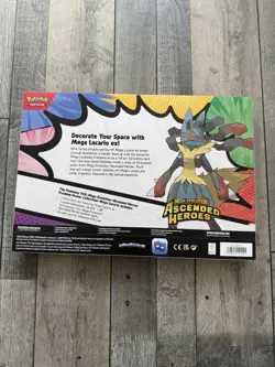 Pokemon TCG Ascended Heroes Premium Poster Collection Mega Lucario Brand New ✅ - Image 3