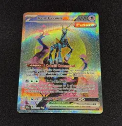 Iron Crown ex 206/162 SV05 Temporal Forces SIR Full Art Holo English 220 HP - Image 1