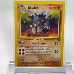 Pokemon TCG - Rhydon 45/64 Unlimited Jungle - NM - Image 1