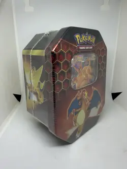 Pokemon TCG Hidden Fates Tin Charizard GX Factory Sealed - Image 2