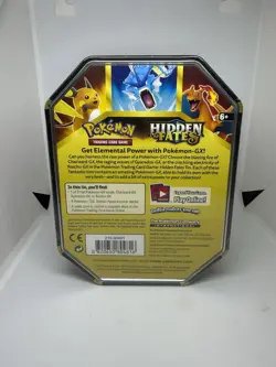 Pokemon TCG Hidden Fates Tin Charizard GX Factory Sealed - Image 4