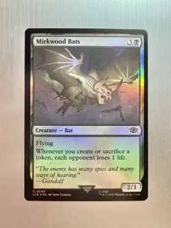 Mirkwood Bats - 95 - MTG: Lord of the Rings - Common - FOIL - Image 1