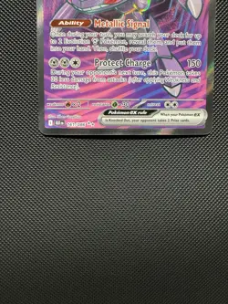 Pokemon TCG Genesect ex 161/086 Sv: Black Bolt Ultra Rare Near Mint - Image 4