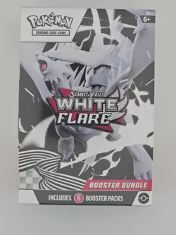Pokemon TCG: Scarlet & Violet White Flare Booster Bundle In Hand Factory Sealed - Image 1