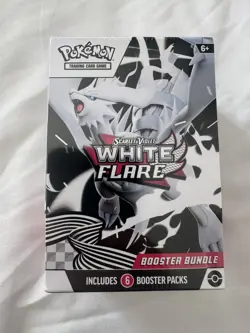 Pokemon White Flare Booster Bundle 6 Packs, New and Factory Sealed - Image 1