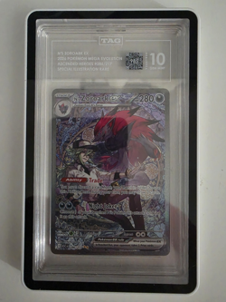 TAG Gem MINT 10 N's Zoroark ex 286/217 Ascended Heroes. - Image 1