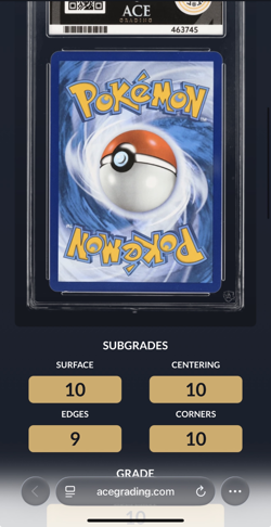 Pokemon TCG Umbreon EX Prismatic Evolutions SIR 161/131 ACE 10 - Image 3
