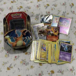 Pokemon TCG Charizard Tin Lot w/ McDonald's Collection Promos Holo/Regular - Image 1