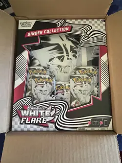 Pokemon White Flare Binder Collection *Lot of 6* - Image 1