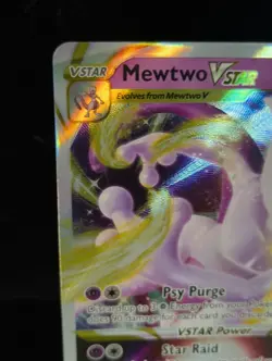 Mewtwo VSTAR 031/078 VSTAR Rare PGO Pokemon GO Holo Pokemon Holo NM/M - Image 2