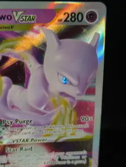 Mewtwo VSTAR 031/078 VSTAR Rare PGO Pokemon GO Holo Pokemon Holo NM/M - Image 3
