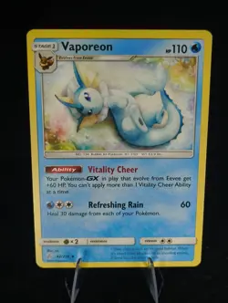 VAPOREON 42/236 UNCOMMON COSMIC ECLIPSE POKEMON NM/M - Image 1