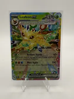 Pokemon Leafeon ex Holo Double Rare 006/131 Sv: Prismatic Evolutions - Image 1