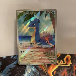 Misty's Lapras 194/182 Illustration Rare SV10: Destined Rivals Pokemon TCG NM - Image 1