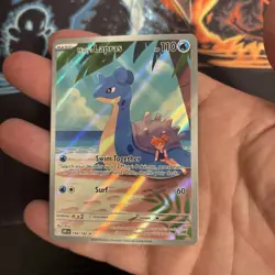 Misty's Lapras 194/182 Illustration Rare SV10: Destined Rivals Pokemon TCG NM - Image 2