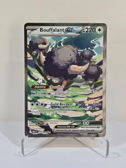 Pokemon TCG White Flare Bouffalant ex 170/086 Special Illustration Rare - Image 1