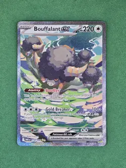 Pokemon TCG White Flare Bouffalant ex 170/086 Special Illustration Rare - Image 3