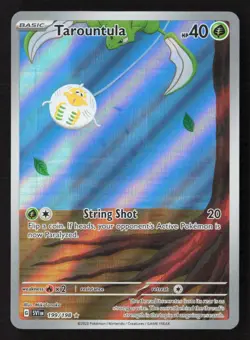 Tarountula Illustration Rare Holofoil SVI 199/198 NM Pokemon TCG - Image 1