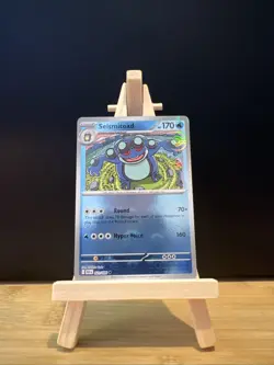 Seismitoad 021/086 Black Bolt Pokeball Pattern Pokemon Card - Image 1
