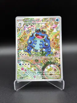 Seismitoad - 105/086 - Illustration Rare - Black Bolt - Pokemon Card - NM/M - Image 1