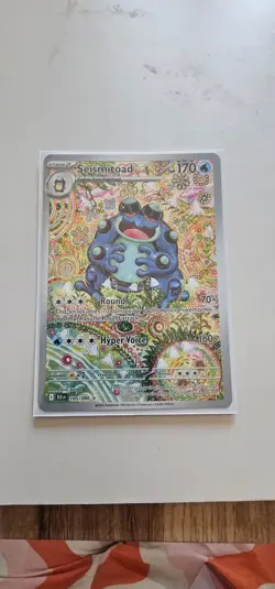 Read Description👇 Seismitoad Black Bolt Pokemon TCG Card 105/086 Mint Condition - Image 1