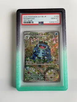 PSA 10 Seismitoad AR 109/086 SV11B Black Bolt Pokemon Card Japanese 2025 - Image 1