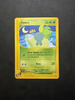 Oddish 97/147 Aquapolis Common Pokemon - LP+ - Image 1