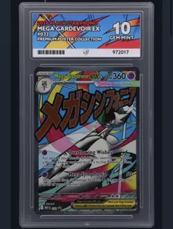 Pokemon TCG Mega Gardevoir EX #032 2026 Black Star Promo ACE 10 Perfect Subs! - Image 5