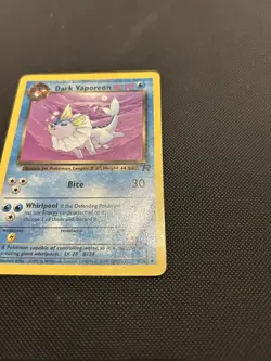Dark Vaporeon 45/82 | Team Rocket | Non Holo Pokemon Card HP - Image 2